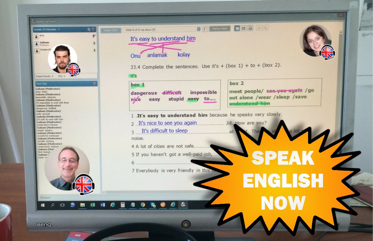 Virtual classroom interface
